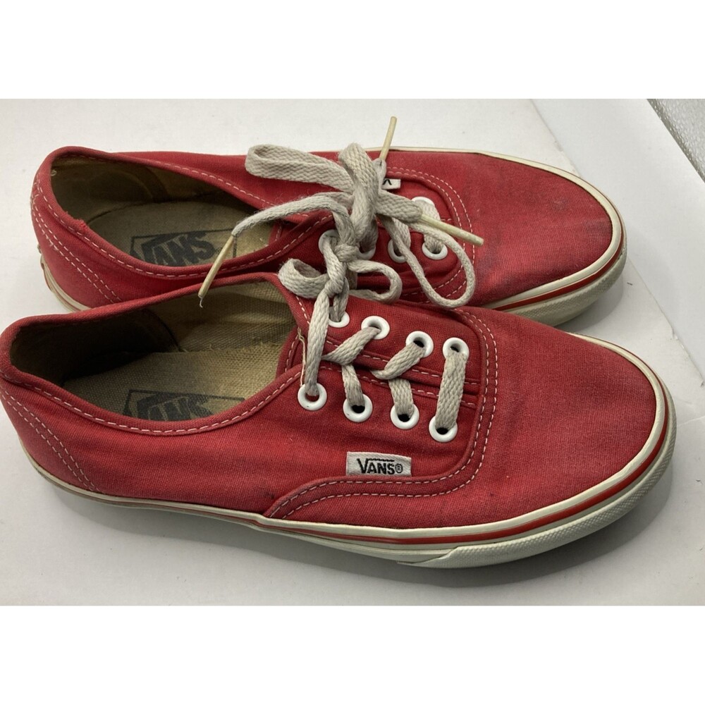 Vans Canvas Classic Red Skate/Active Shoes Women’s Size 5.5 Men’s Size 4